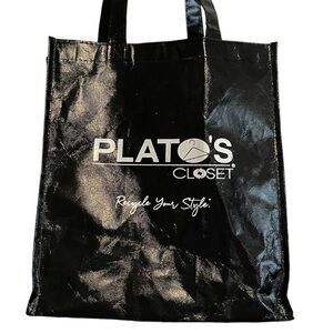 Plato’s Closet Black Tote Bag
